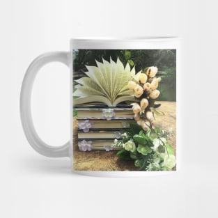 Flowering Books Mug